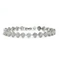 Silberarmband mit Zirkonen