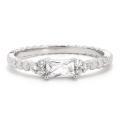 Silberring mit Zirkonen