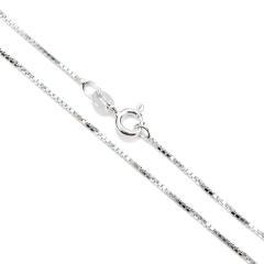 Silberne Venezia-Kette 1 mm