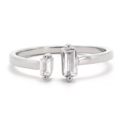 Silberring mit Zirkonia