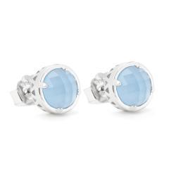 Silberohrringe mit Achat