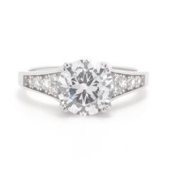 Silberring mit Zirkonen