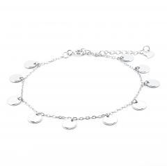 Silberarmband mit Silberanhängern
